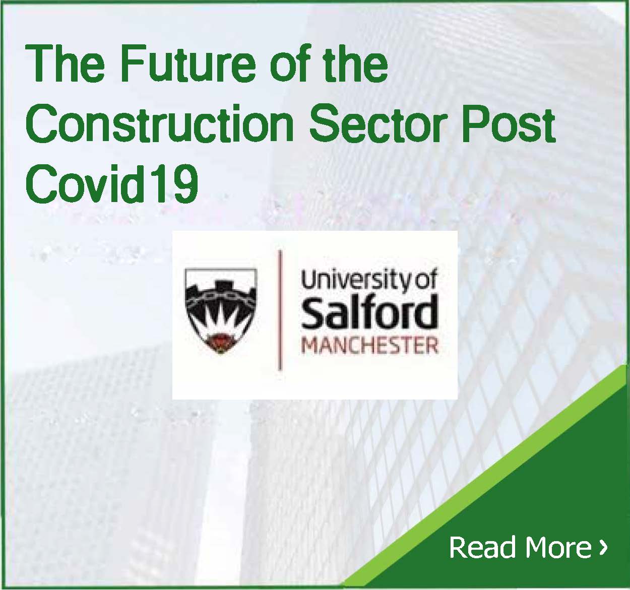 THE FUTURE OF THE CONSTRUCTION SECTOR POST COVID-19