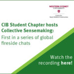 CIB student chapter hosts Collective Sensemaking: First in a series of global fireside chats