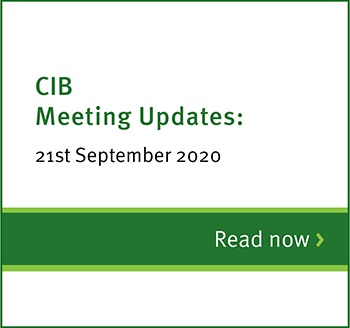 CIB Meeting Updates September 21