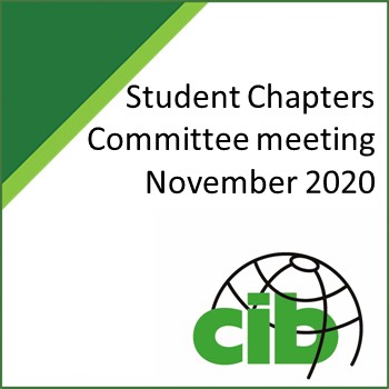 Student Chapters Committee meeting November 2020