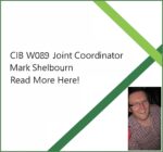 Mark Shelbourn, Joint Coordinator, W089 – Education in the Built Environment.