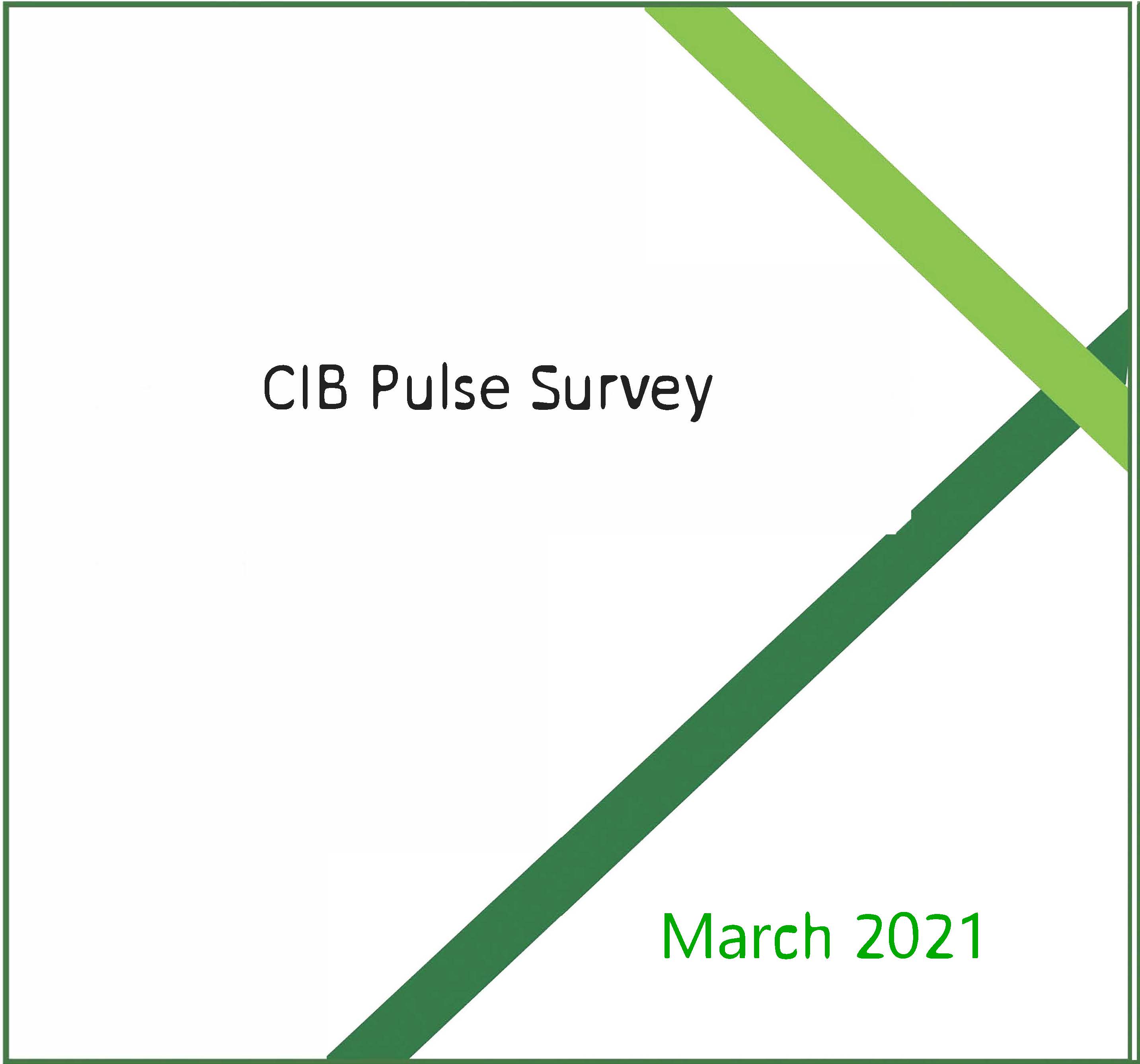CIB Pulse Survey – Net Zero Results 2021