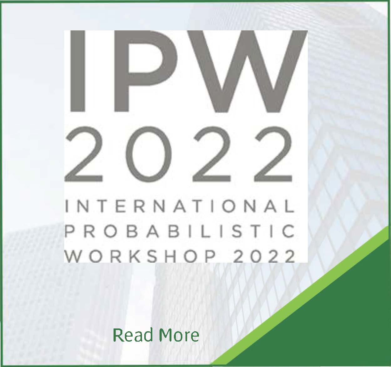 Call for Abstract – International Probabilistic Workshop 2022