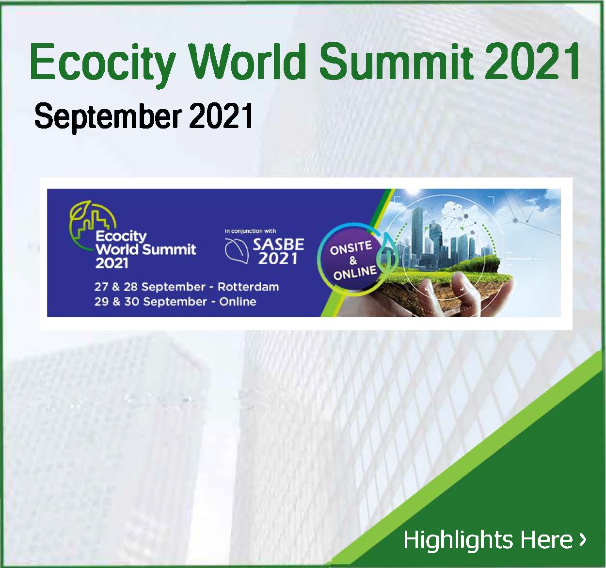 ECOCITY World Summit – Fieldtrips and Registration Highlights