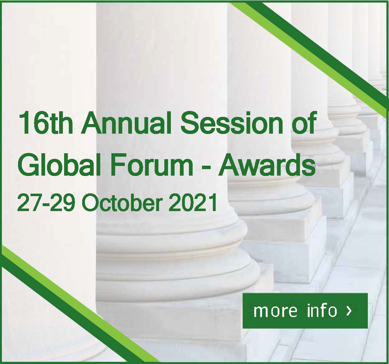 16th Annual Session of Global Forum on Human Settlements & Sustainable Cities And Human Settlements – Award Ceremony 27-29 October 2021