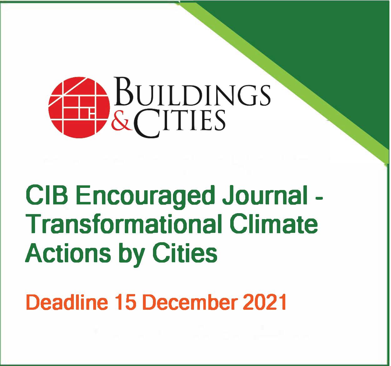 Transformational Climate Actions by Cities