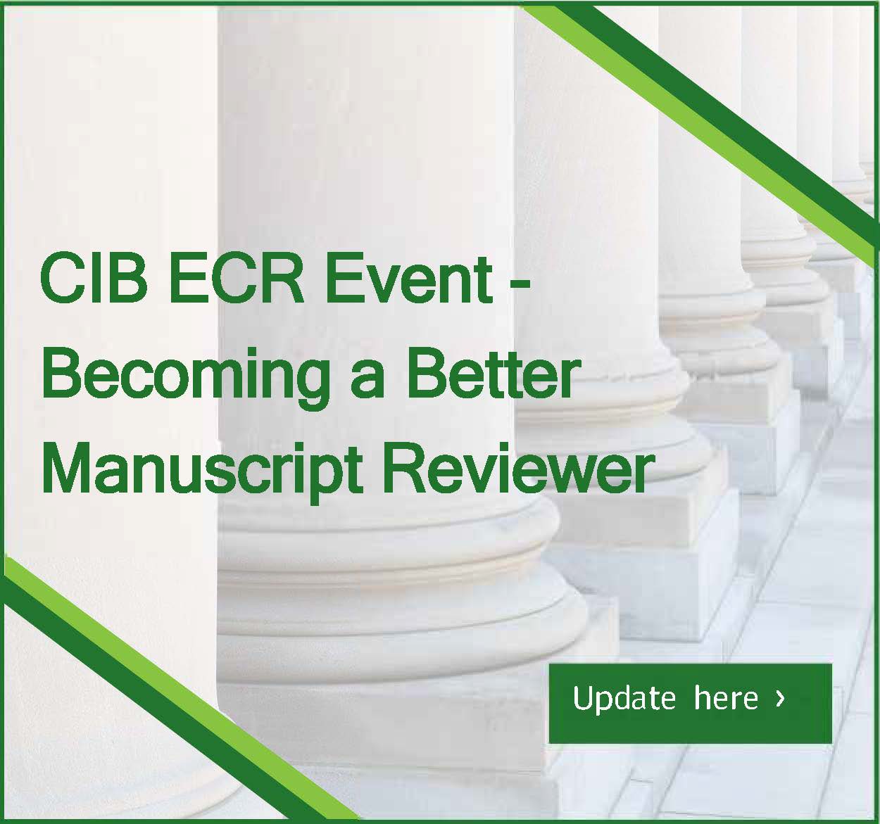 CIB ECR Event – Becoming a Better Manuscript Reviewer