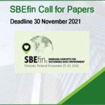 SBEfin 2022 Helsinki – Call for Papers 30 Nov!