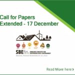 SBEfin2022 call for papers deadline extended until December 17