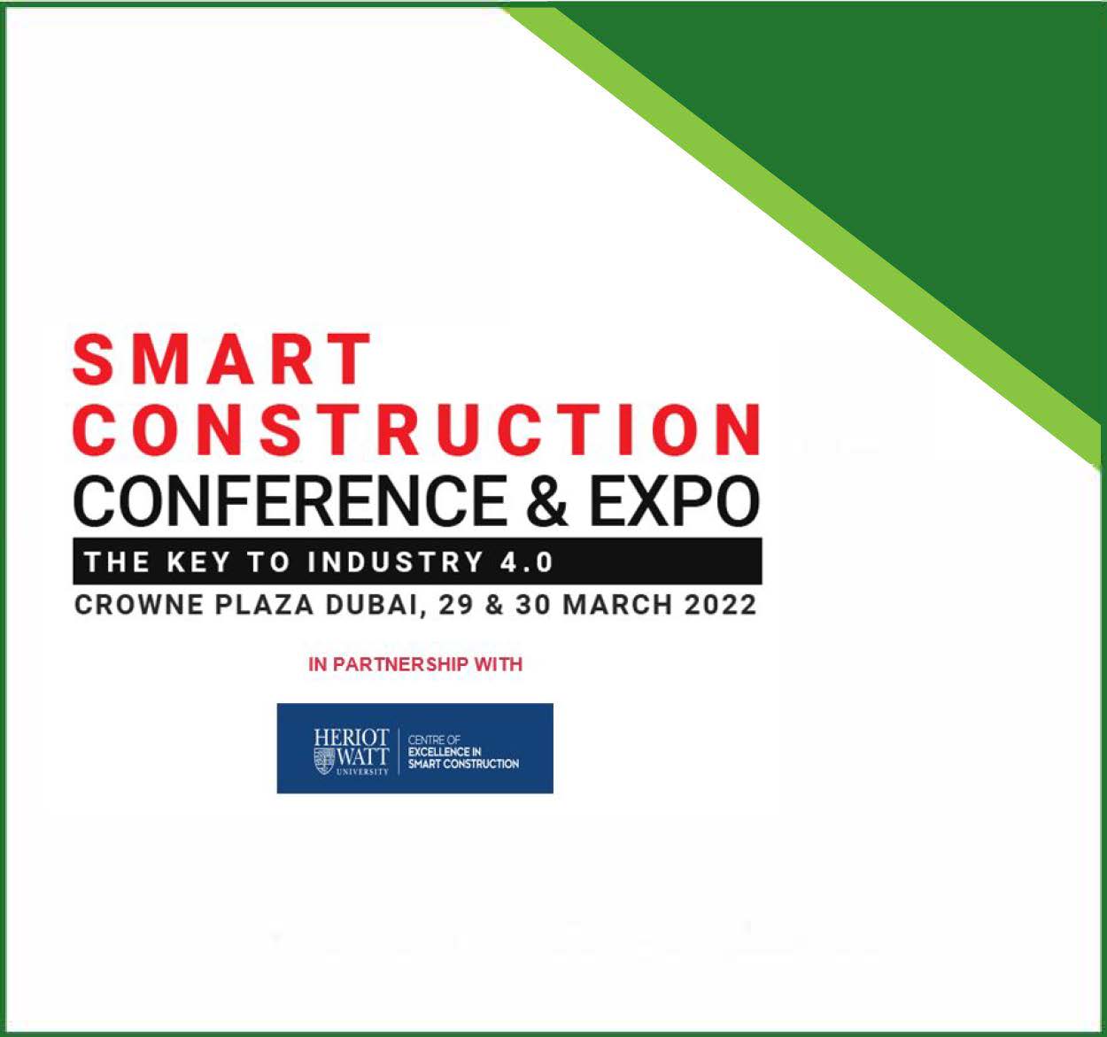 SMART CONSTRUCTION STARTS HERE!