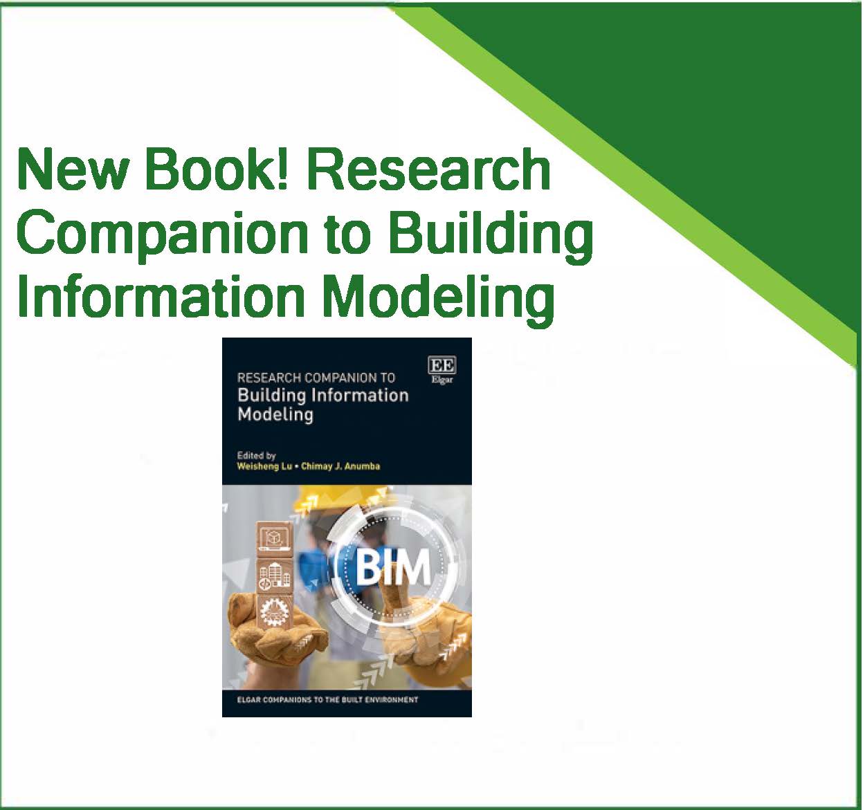 new book Research Companion to Building Information Modeling published by Edward Elgar (EE)
