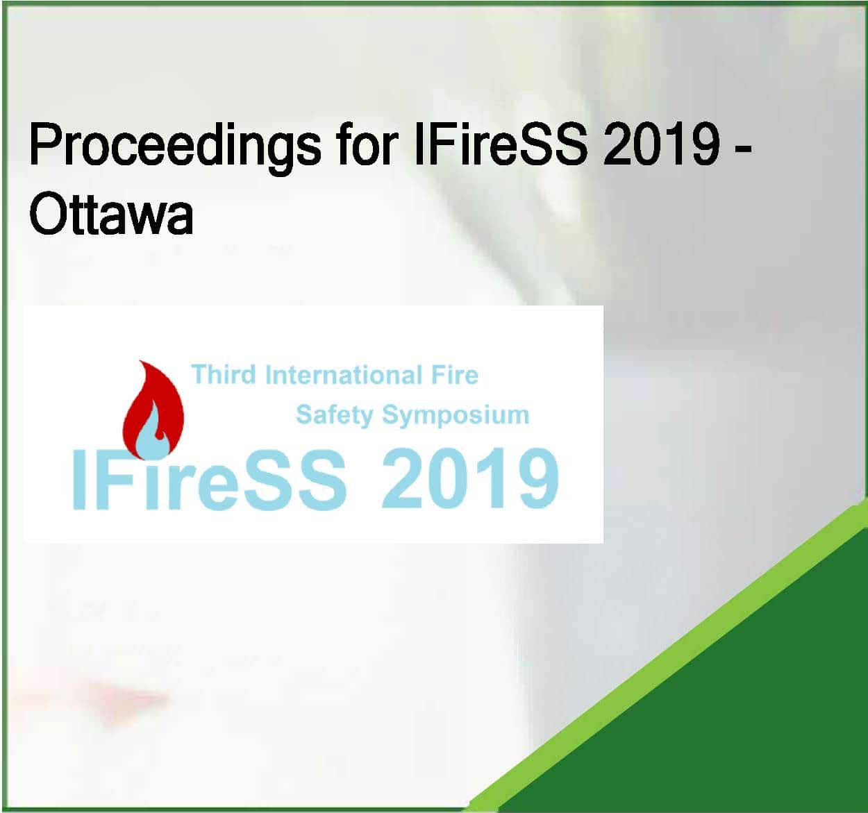 IFireSS 2019 Proceedings