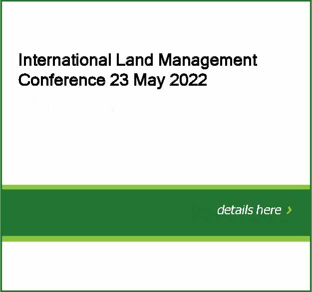 1st International Land Management Conference hosted by the University of the West of England, Bristol and LINK – Land International Network for Knowledge 23 May 2022