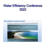 Deadline 30 May 2022 for paper submissions to the Water Efficiency Conference 2022