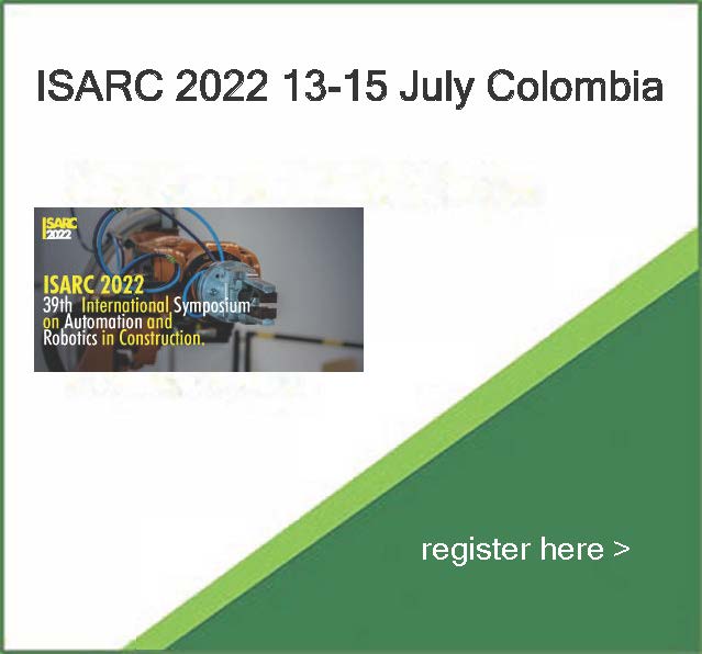 ISARC 2022 – Register Now! 13-15 July 2022 BOGOTA, COLOMBIA