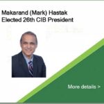 Makarand (Mark) Hastak Elected 26th CIB President