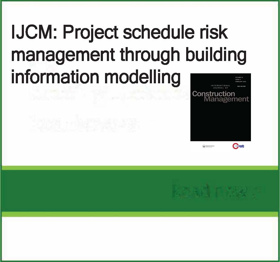Project schedule risk management through building information modelling