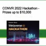 CONVR 2022 Hackathon – Prizes up to $10,000