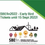 SBEfin2022 – Early Bird Tickets until 15 Sept 2022!