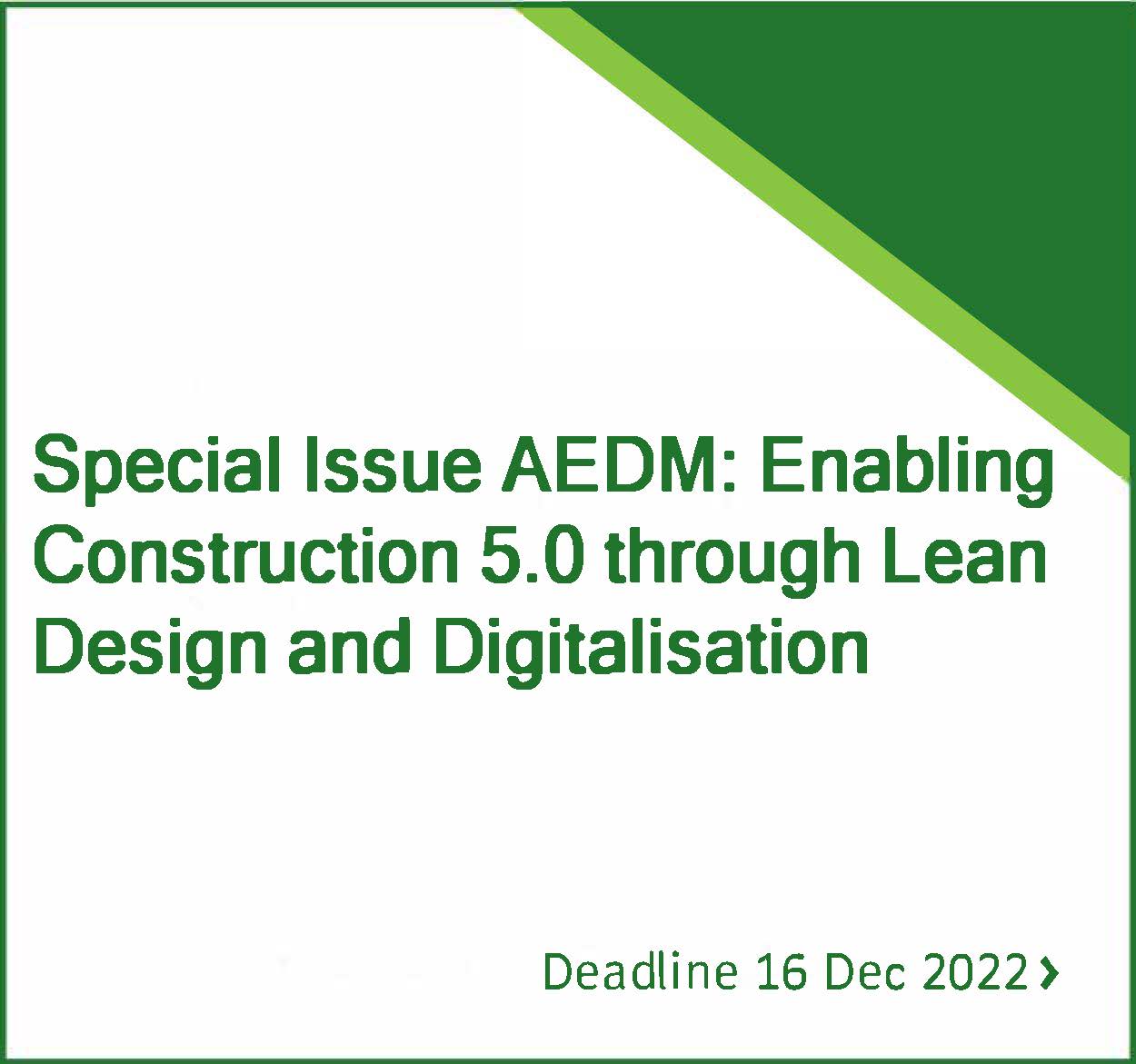 Enabling Construction 5.0 through Lean Design and Digitalisation