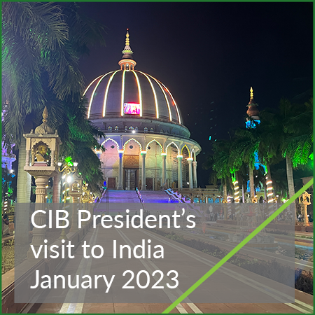 CIB President’s visit to India, January 2023