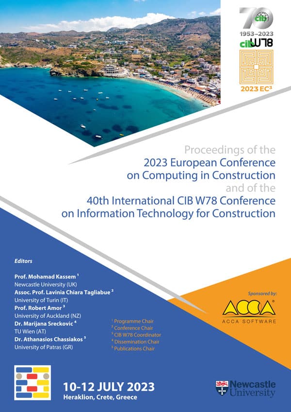 2023 EC³ and CIB W78 40th International Conference 1012th July 2023