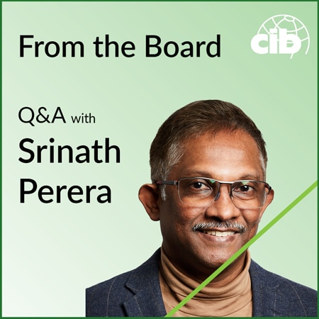 From the Board – Q&A with Srinath Perera