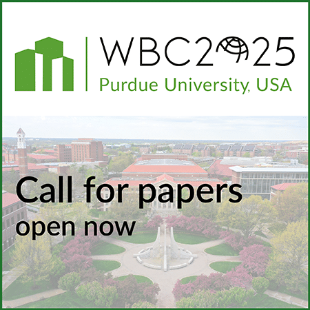 World Building Congress 2025 call for papers