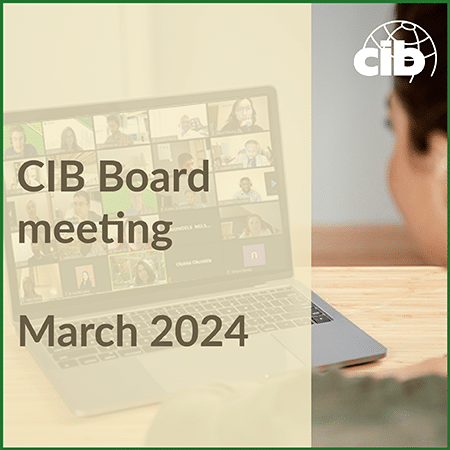 CIB Board meeting March 2024 - CIB