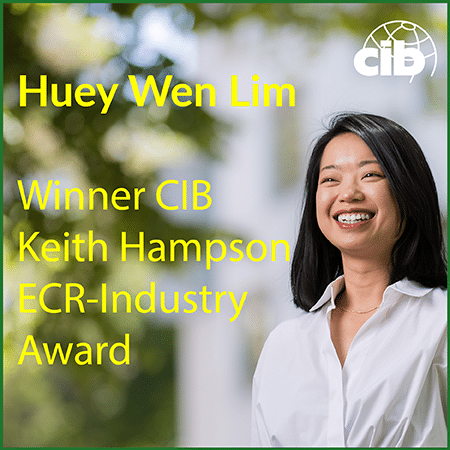CIB Keith Hampson ECR-Industry Award 2023 winner announced