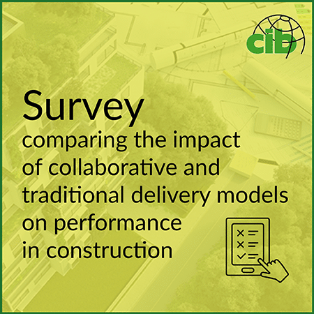 Survey comparing the impact of collaborative and traditional delivery models on performance in construction