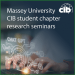 Upcoming Research Seminar Hosted by Massey CIB Student Chapter