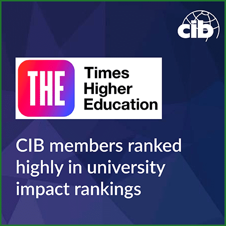 CIB members ranked highly in university impact rankings