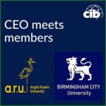 CEO meets Anglia Ruskin and Birmingham City universities  