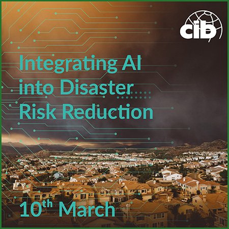 Integrating Artificial Intelligence into Disaster Risk Reduction – W120 seminar