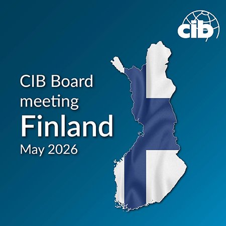 CIB Board meeting in Finland, May 2026 