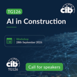 CIB TG126 on AI in Construction workshop call