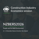 CIB W055 Construction Industry Economics session at NZBERS2026