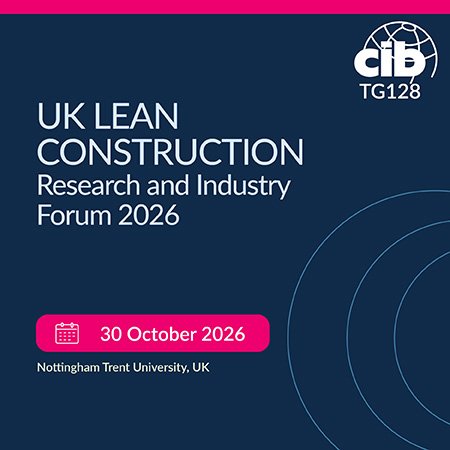 UK Lean Construction Research and Industry Forum 2026